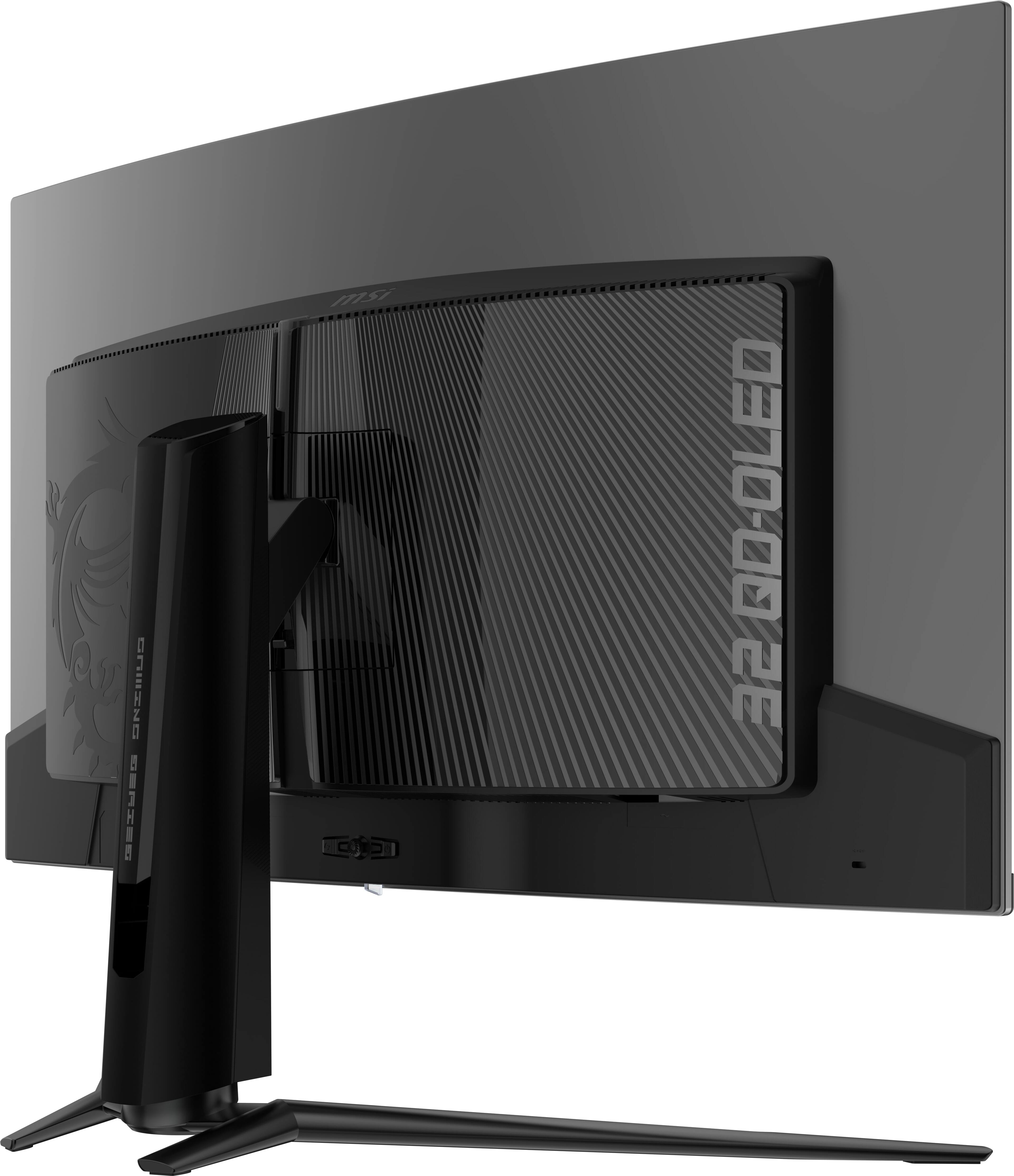 The text on the image reads "32" and "QD-OLED."