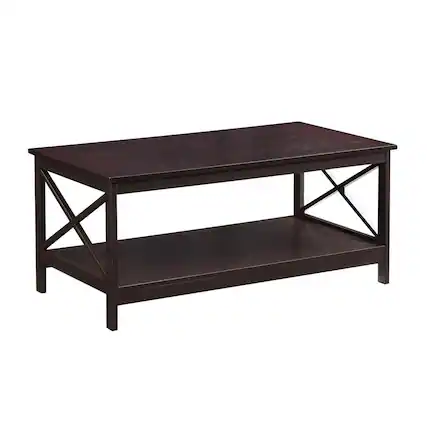 Front. Convenience Concepts - Oxford Coffee Table - Espresso.