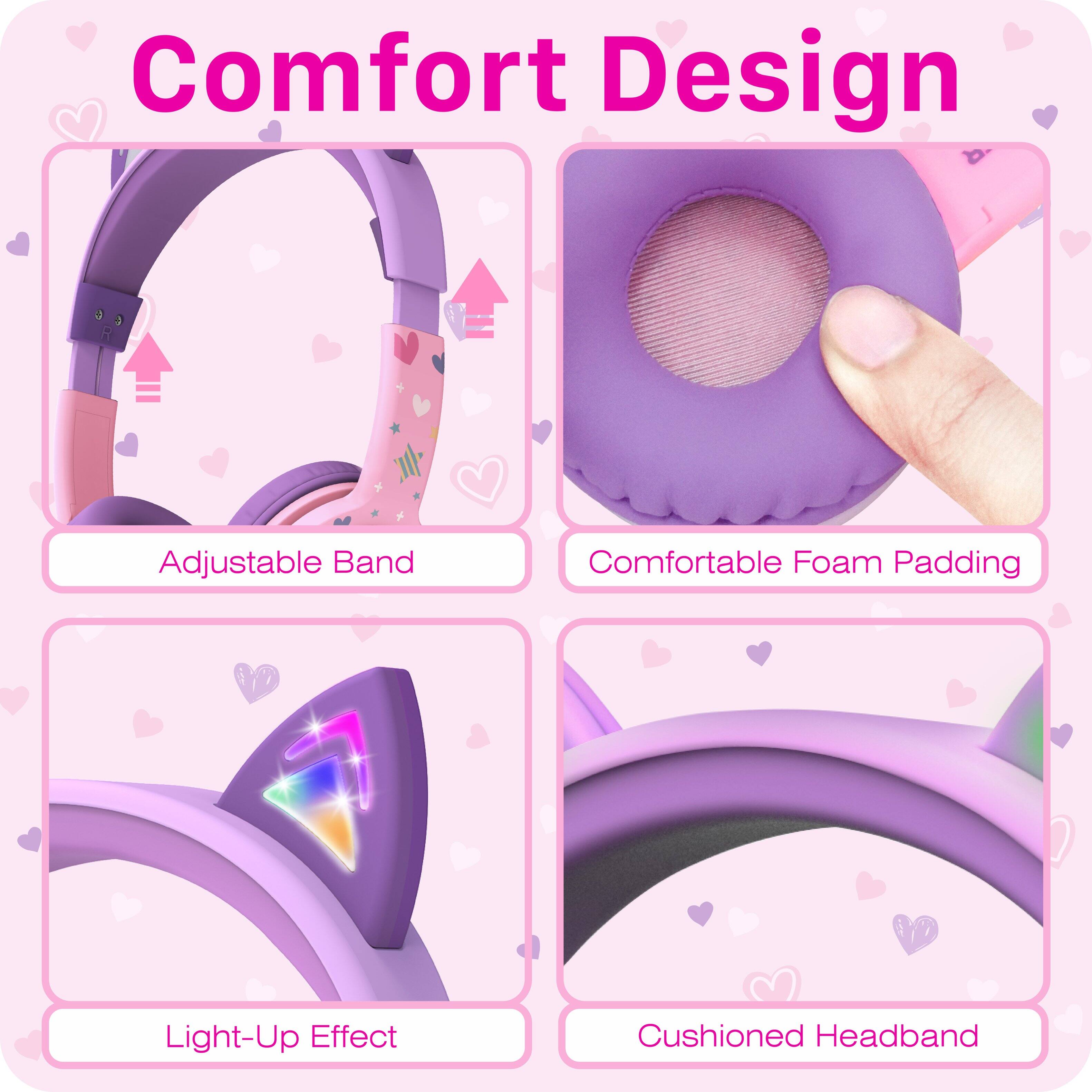 Comfort Design
Adjustable Band
Comfortable Foam Padding
Light-Up Effect
Cushioned Headband