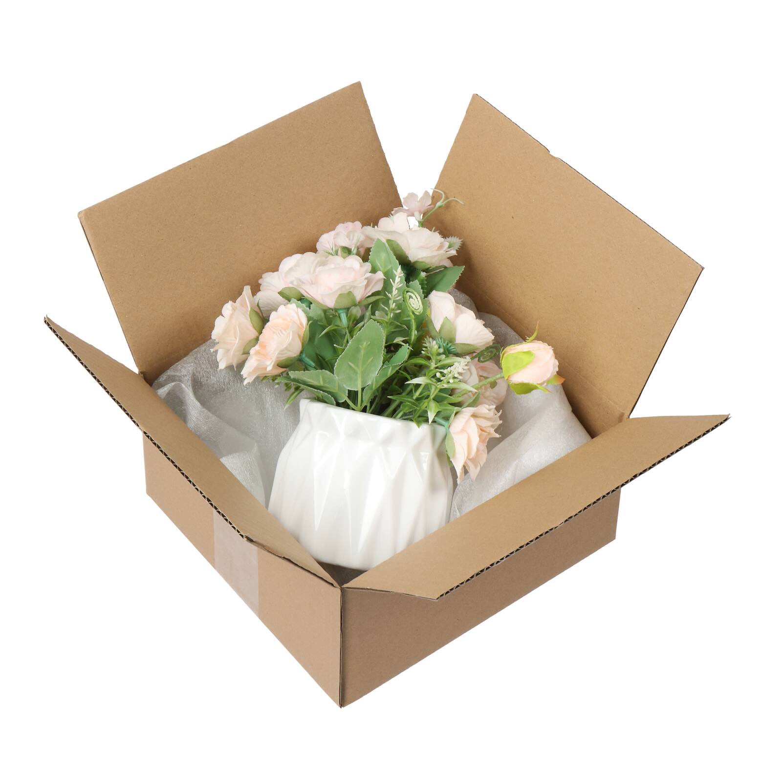 Alt View 7. Winado - 100 8x8x4 Shipping Boxes for Packing & Moving Corrugated Cartons Eco-Friendly Boxes Recyclable Kraft Carton for Packing.