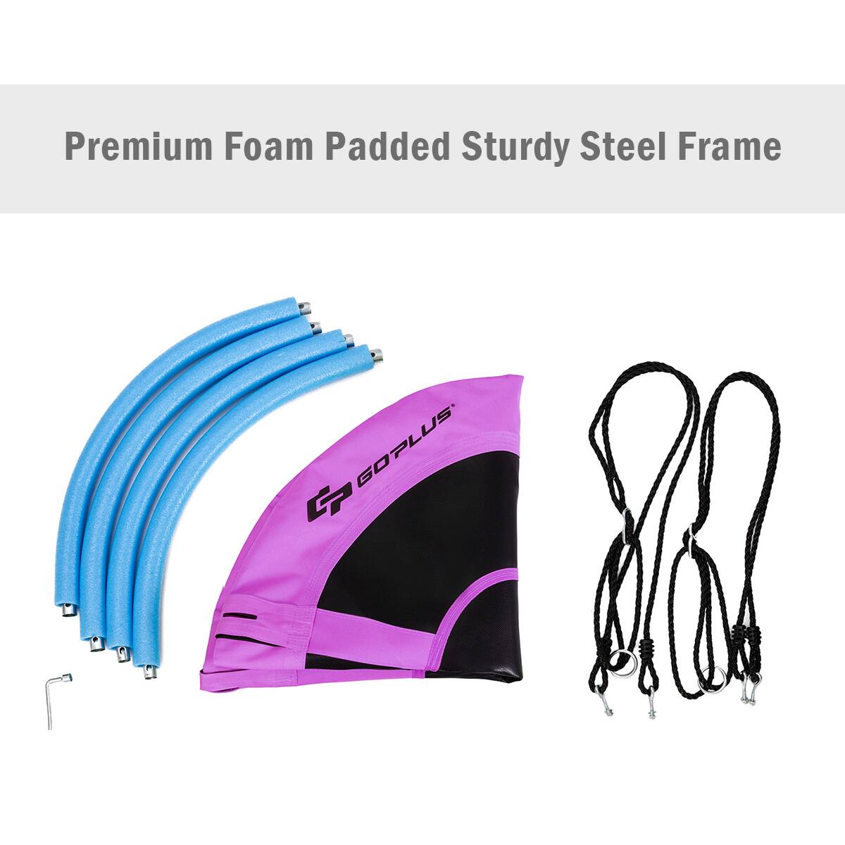 Premium Foam Padded Sturdy Steel Frame

GOPLUS