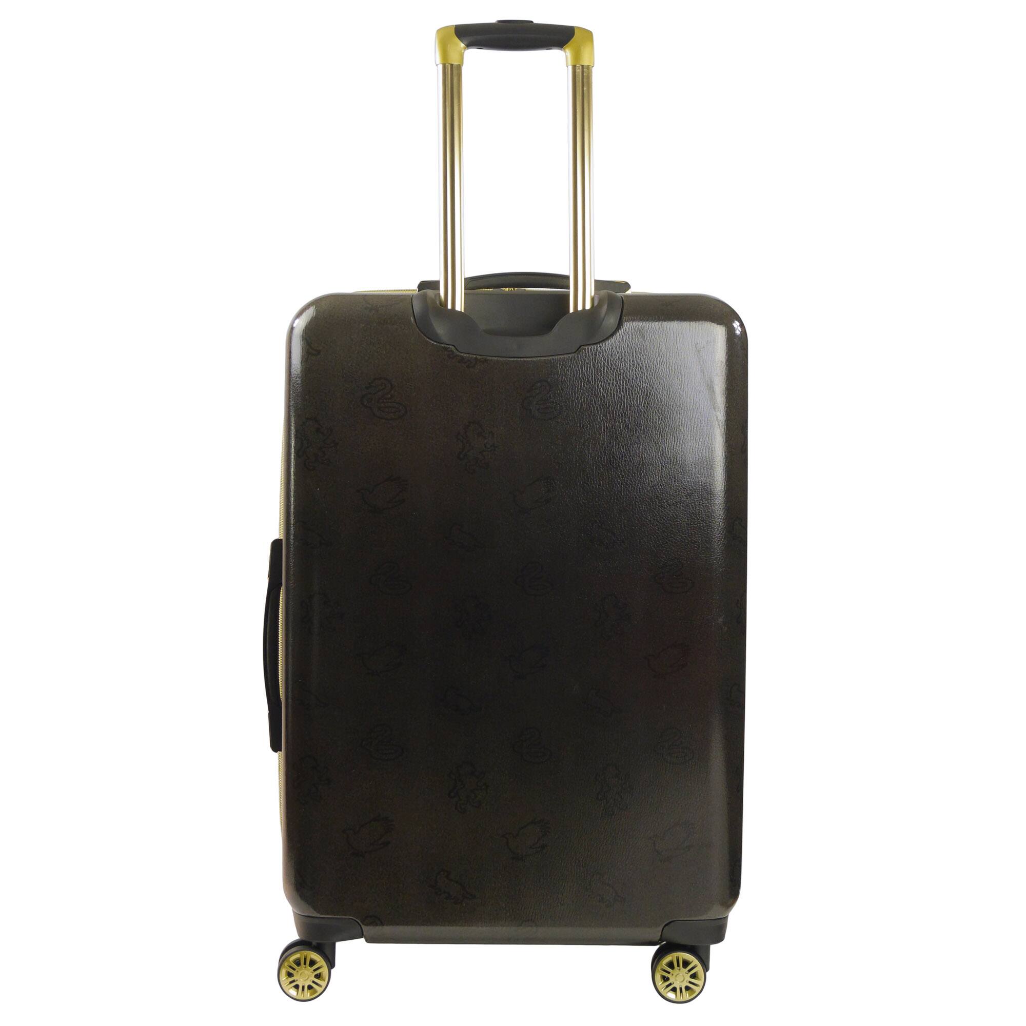 Back. Ful - WB Harry Potter Hogwart Express Hardside Printed Abs 29 Inch Luggage Black - Black.