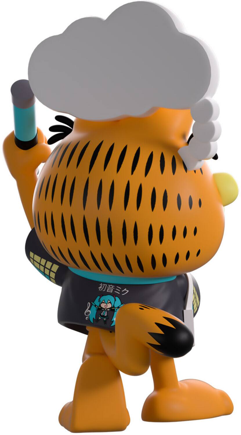 Alt View 3. Youtooz - Youtooz - Garfield - Miku Concert Garfield Vinyl Figure   - COLLECTIBLES - Multicolor.