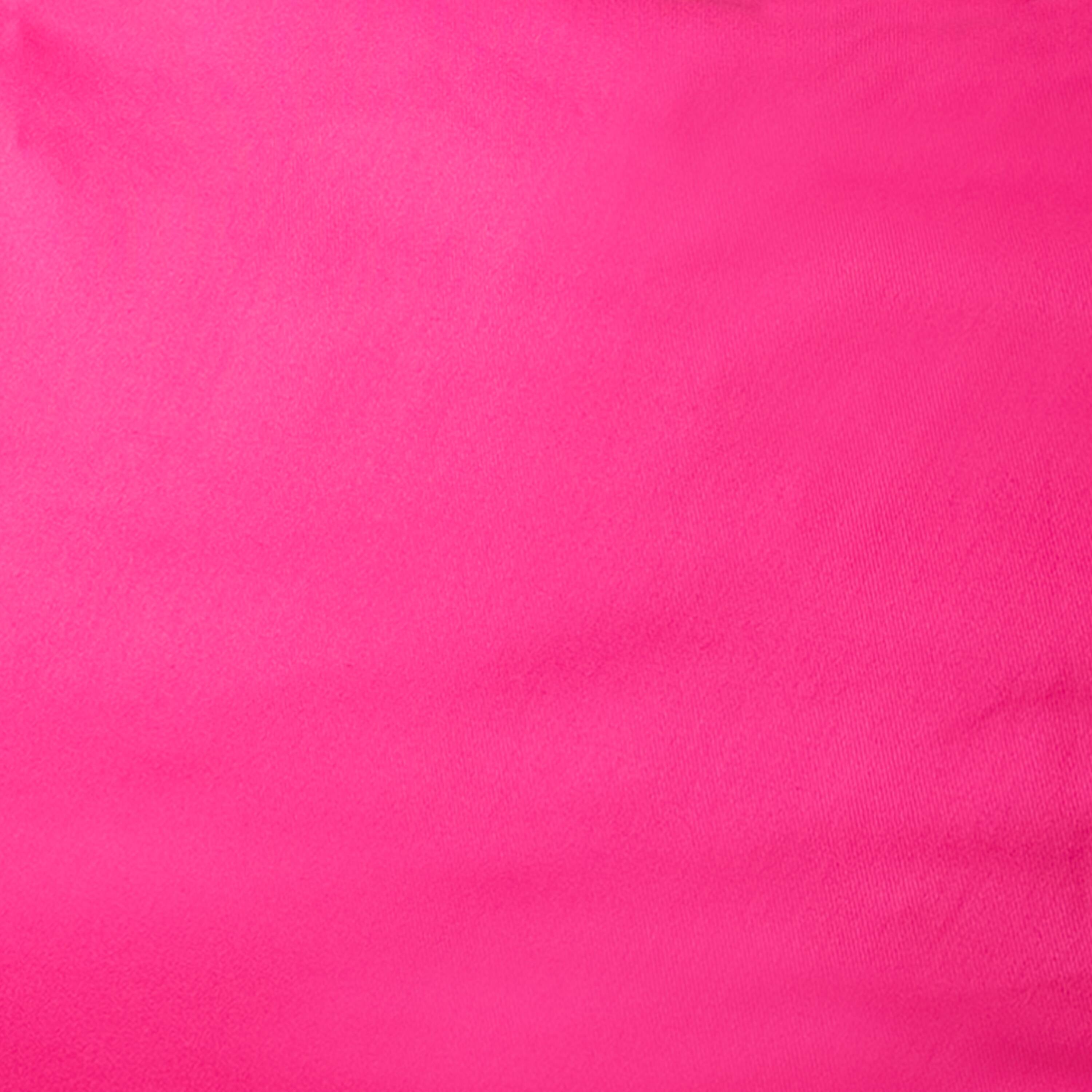 Alt View 8. Emma + Oliver - Small Bean Bag Chair for Kids and Teens - Hot Pink.