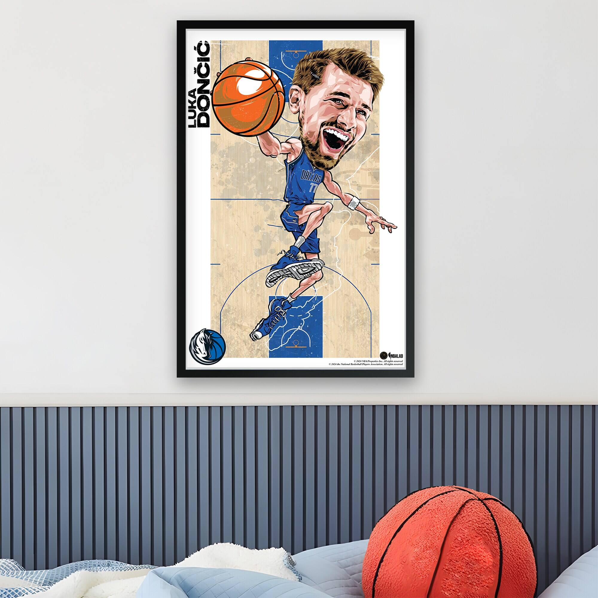 LUKA DONCIC  
DALIAS 77  
Cang E - - : 2 : 5 : I I I - i