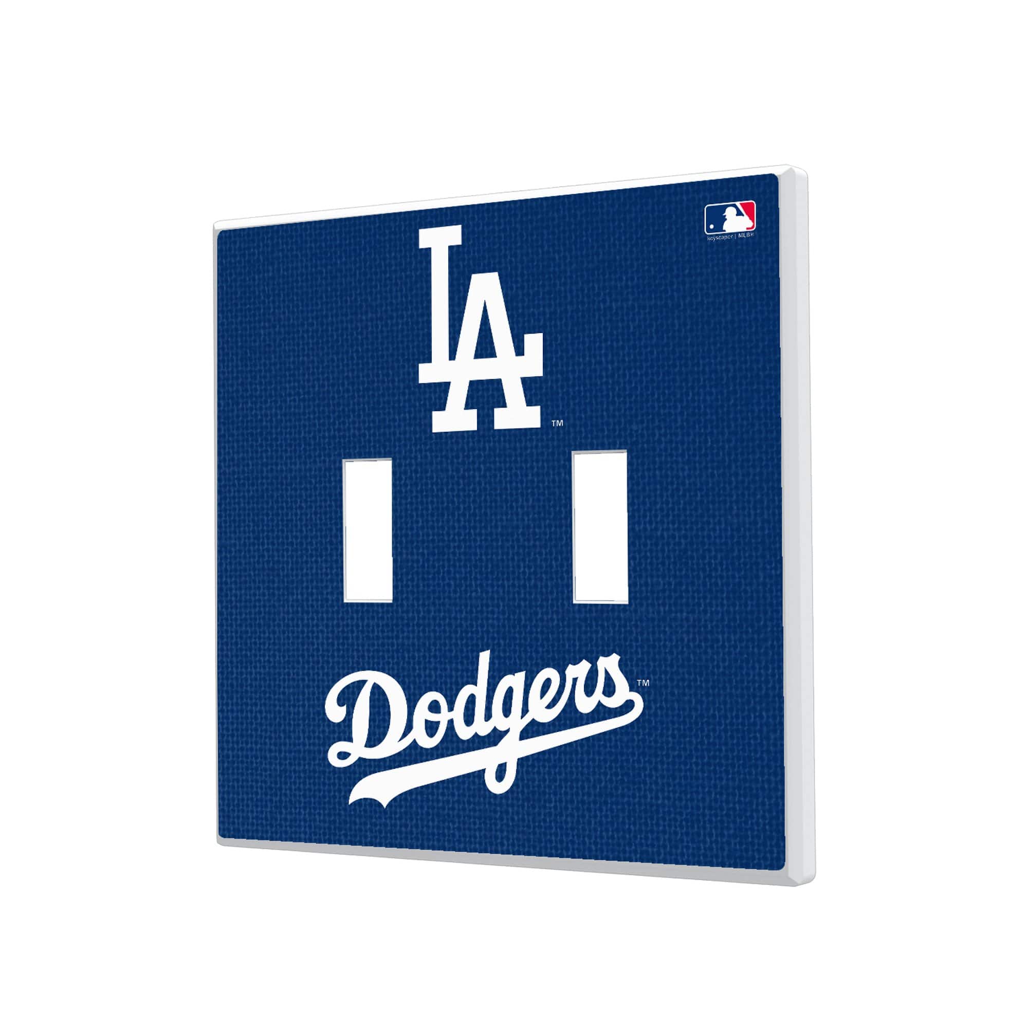 Keyscaper - Los Angeles Dodgers Solid Design Double Toggle Light Switch Plate - Multicolor price history on PriceWatchPro