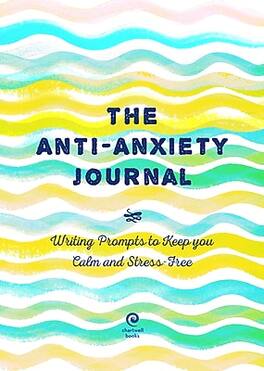 Quarto - Anti-Anxiety Prompt Guided Journal, 6" x 8.42", 204 Pages - Blue