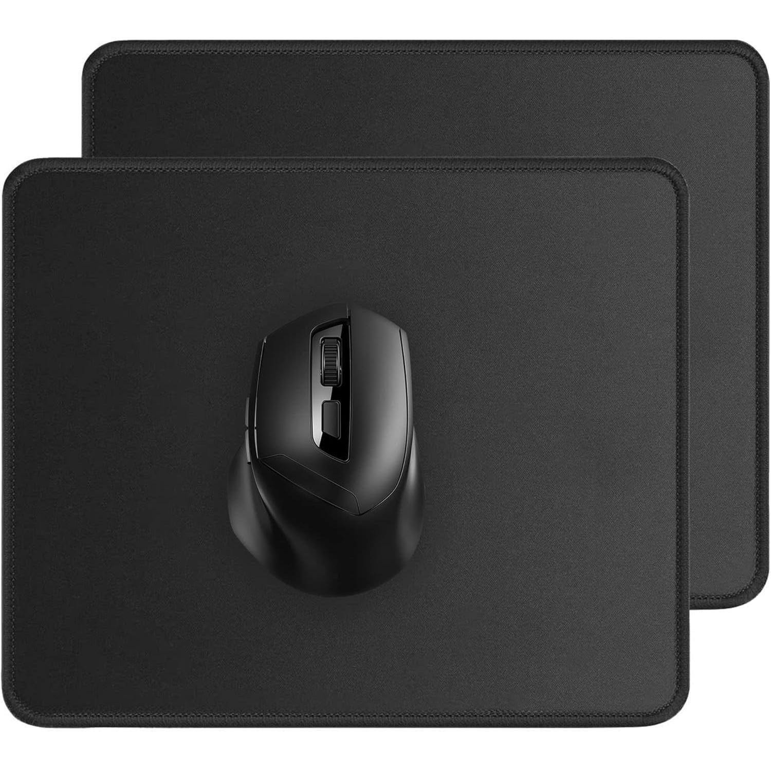Front. Cozy Serene - Mouse Pad 2 Pack With Non-slip Rubber Base Premium-textured Waterproof Pads For Computers Pc Office Home 7 X 8 6 In - Default.