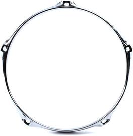 Gibraltar Hardware - 12" 5 Lug Batter Hoop, 2.3mm Heavy Duty Chrome Drum Hoop for Tom Drums, Provides Consistent Shape & Even Tension