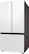 Alt View 12. Samsung - Open Box BESPOKE 30 cu. ft. French Door Smart Refrigerator with AutoFill Water Pitcher - White Glass.