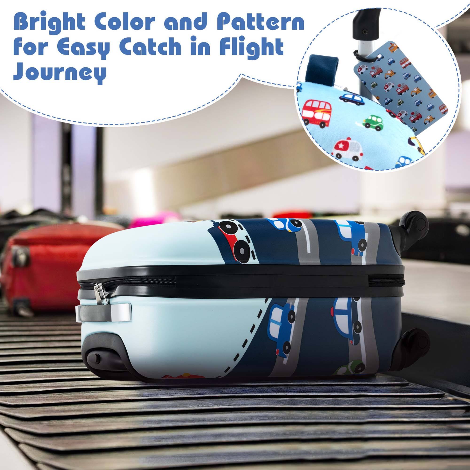 Bright Color and Pattern for Easy Catch in Flight Journey