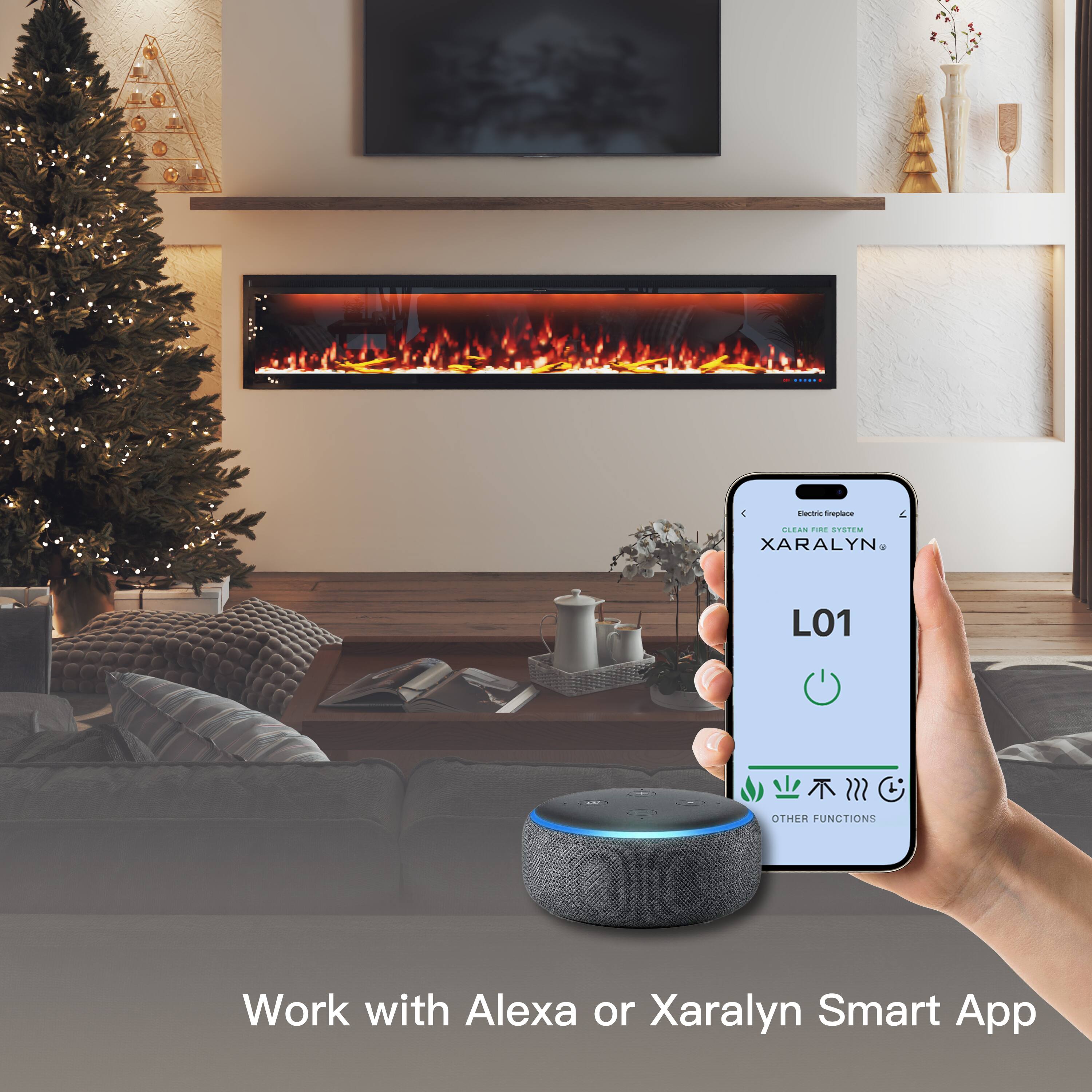 Work with Alexa or Xaralyn Smart App

XARALYN
L01

OTHER FUNCTIONS