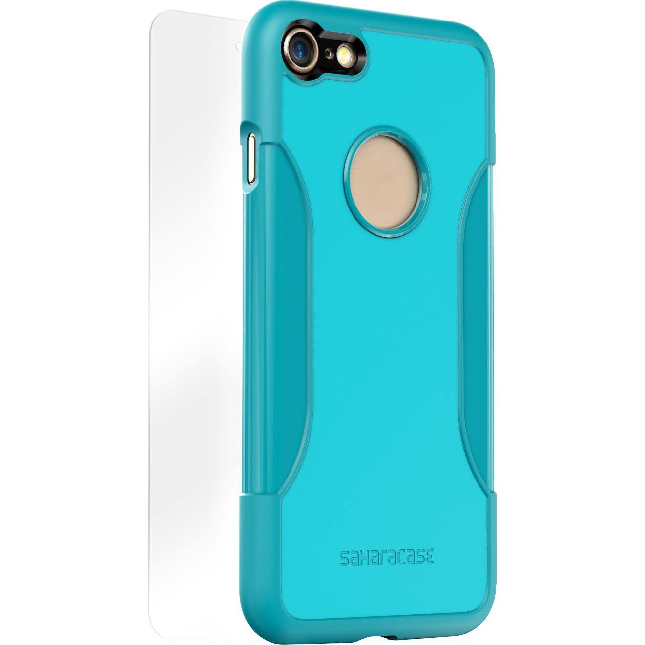 Alt View 15. SaharaCase - Classic Series Case for Apple iPhone 7, 8, SE (3rd Generation 2022) - Teal.