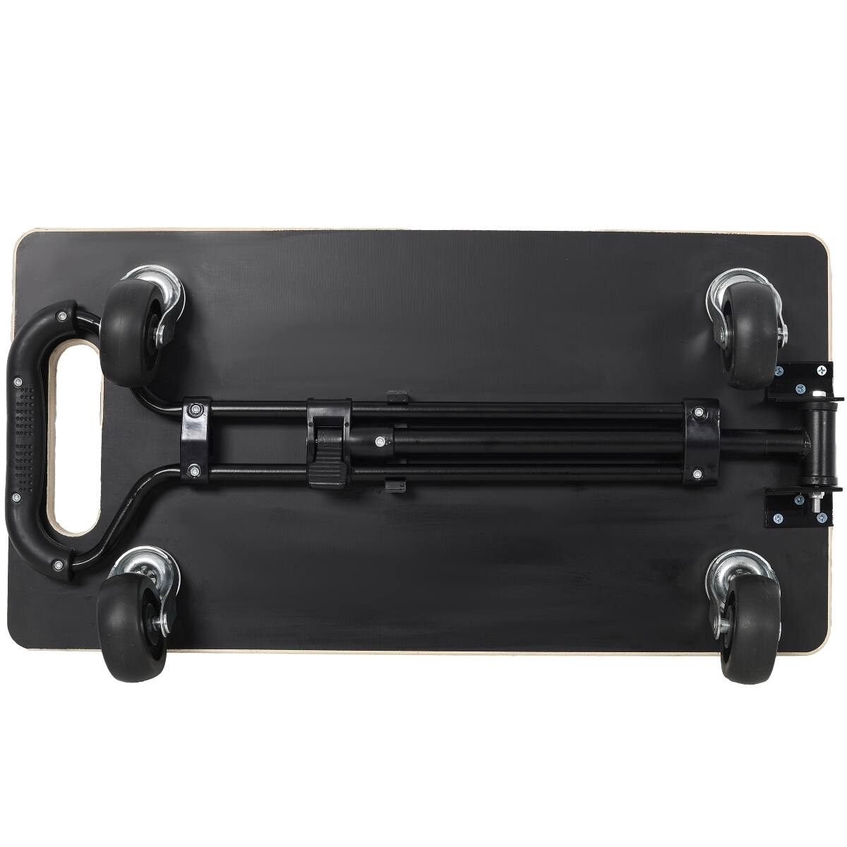 Ropilly Heavy Duty Wooden Moving Dolly with Ergonomic Handle, 440 lb ...