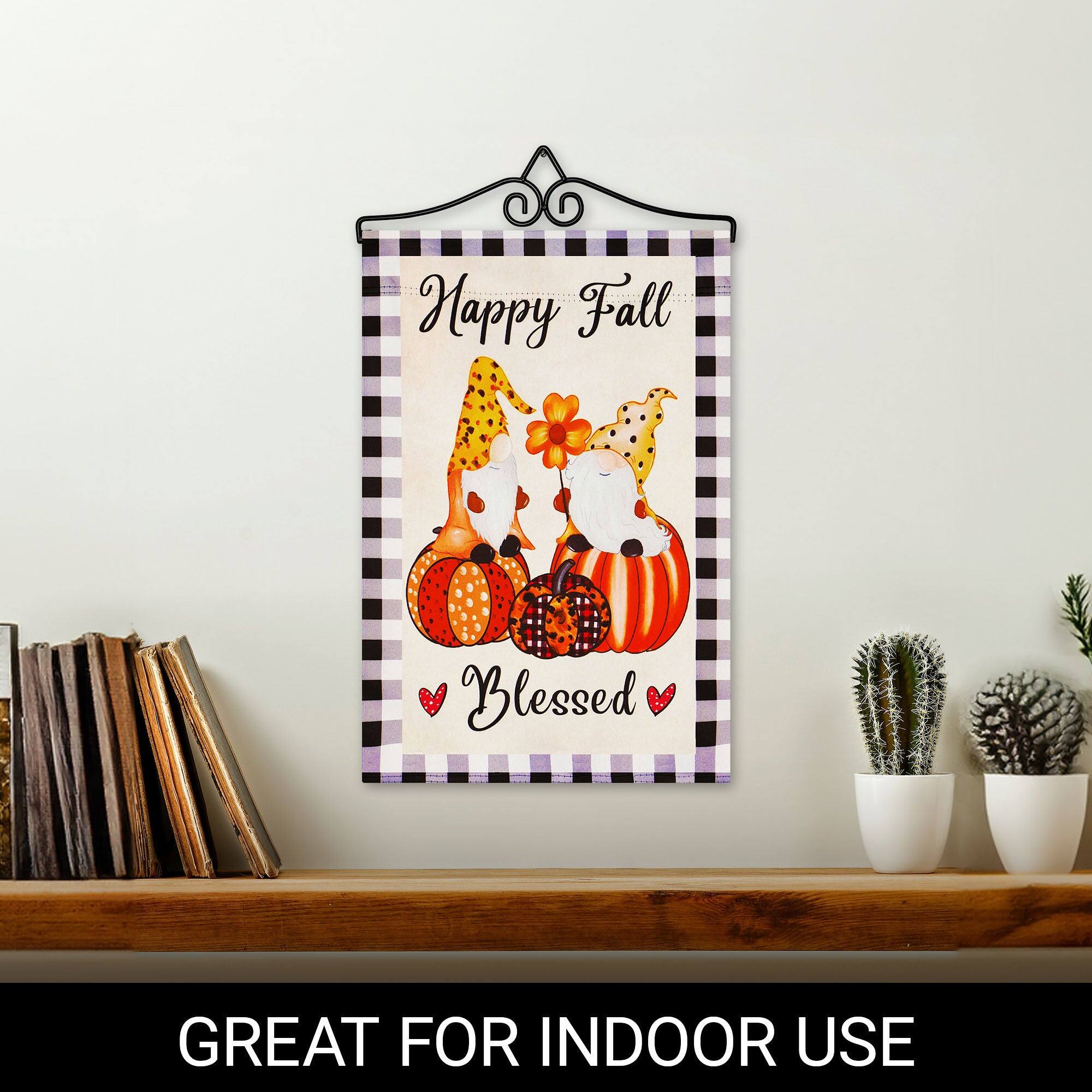 Happy Fall  
Blessed  

GREAT FOR INDOOR USE