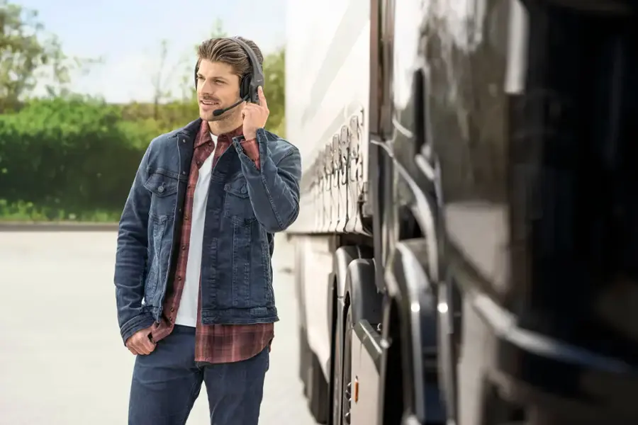 Alt View 18. BlueParrott - S650-XT 2-in-1 Convertible Wireless Bluetooth Headset with 96% Noise-Cancelling Microphone and Active Noise Cancellation - Black.