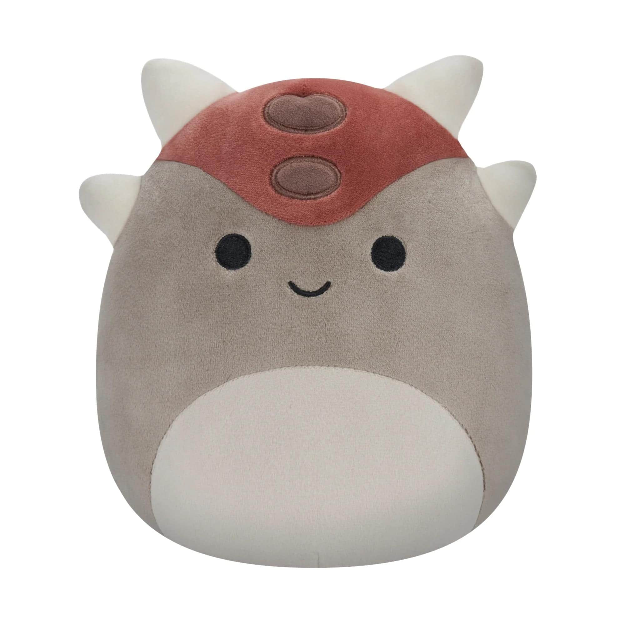 Kellytoy - Squishmallow 8 Inch Newbie Squad Plush | Ainhoca The Armored Dinosaur