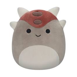 Kellytoy - Squishmallow 8 Inch Newbie Squad Plush | Ainhoca The Armored Dinosaur