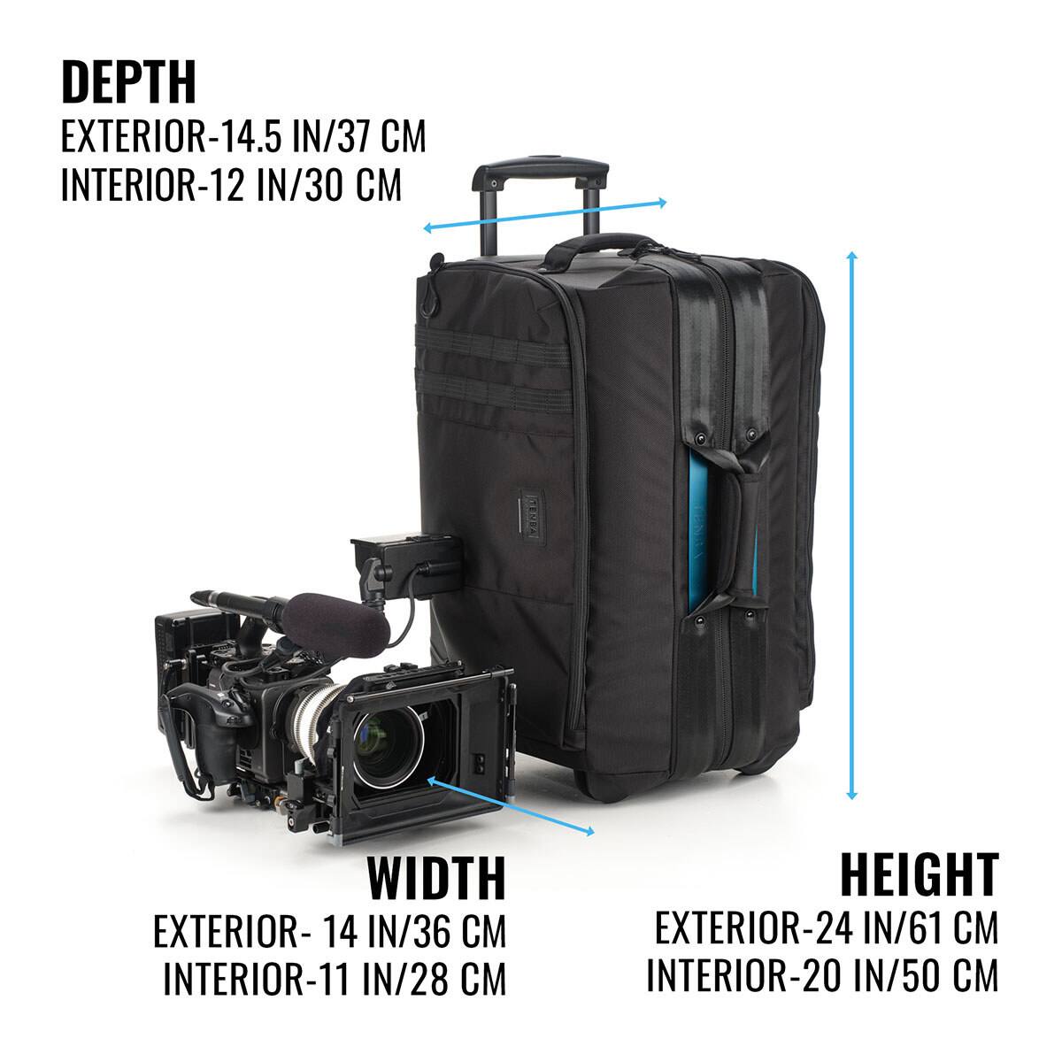 DEPTH  
EXTERIOR-14.5 IN/37 CM  
INTERIOR-12 IN/30 CM  

WIDTH  
EXTERIOR-14 IN/36 CM  
INTERIOR-11 IN/28 CM  

HEIGHT  
EXTERIOR-24 IN/61 CM  
INTERIOR-20 IN/50 CM