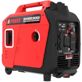 A-iPower - GXS2300i 2300W Portable Gas Inverter Generator Quiet Parallel Ready Lightweight CO Sensor Backup Power