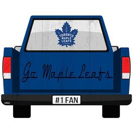 Fan Creations - Toronto Maple Leafs 12'' x 12'' Truck Back D-cor - Multicolor