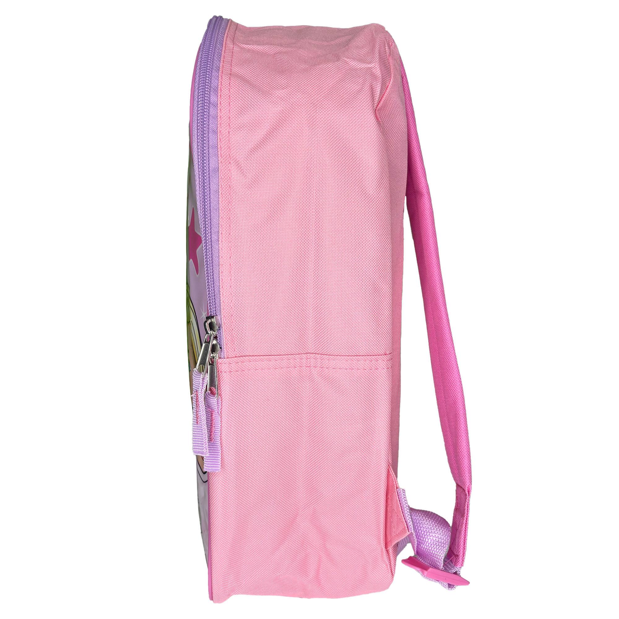 Alt View 3. UPD - Barbie and Friends 15" Pink School Backpack for Girls - Multicolored.