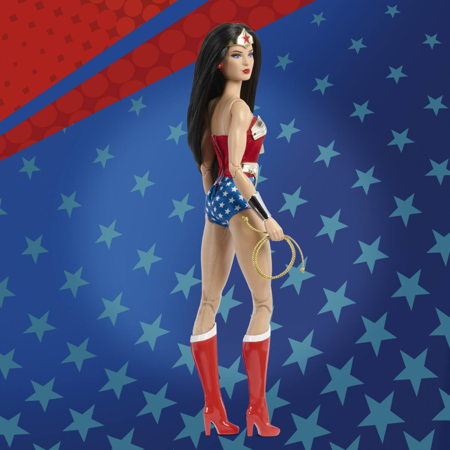 Alt View 2. Mattel - Mattel Collectible - Barbie Signature Wonder Woman Doll (DC)   - COLLECTIBLES - Multicolor.
