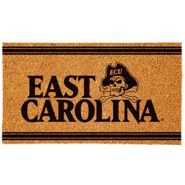 Evergreen Enterprises - ECU Pirates 16" x 28" Logo Turf Mat - Multicolor