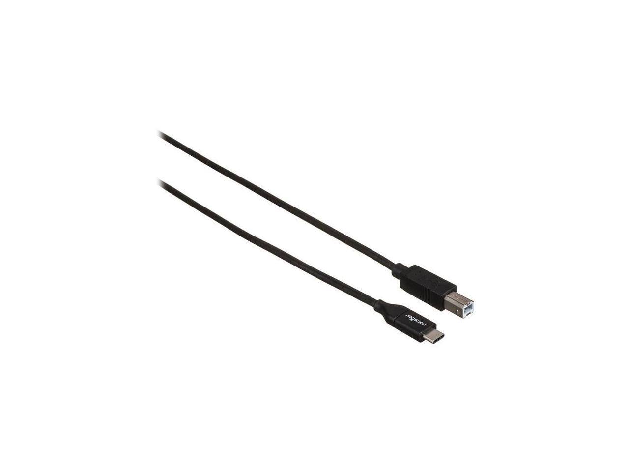 Alt View 1. Rocstor - Rocstor Premium USB-C to USB-B Cable Y10C277B1.