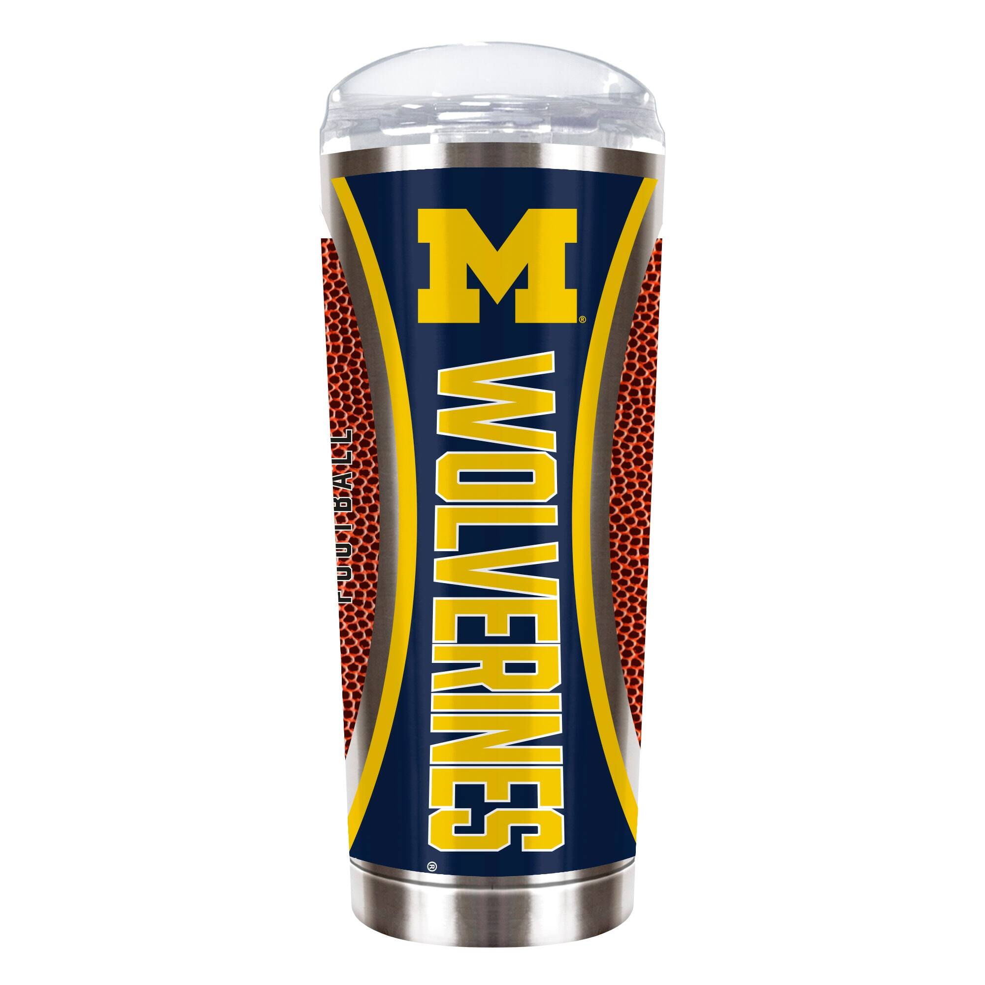 Great American Products - Michigan Wolverines 18oz. Roadie Game Ball Tumbler - Brown price history on PriceWatchPro