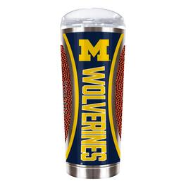 Great American Products - Michigan Wolverines 18oz. Roadie Game Ball Tumbler - Brown