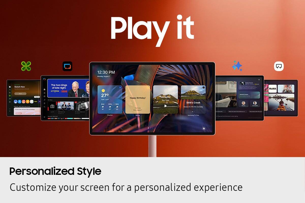 Play it

12:30 PM Monday August 7

Sketch Now

The two kings of late night.
LETTERMAN | SORIAN

Happy Birthday!

Someday
Shit's Creek
Season 6 | PG-16 | Comedy

Personalized Style
Customize your screen for a personalized experience