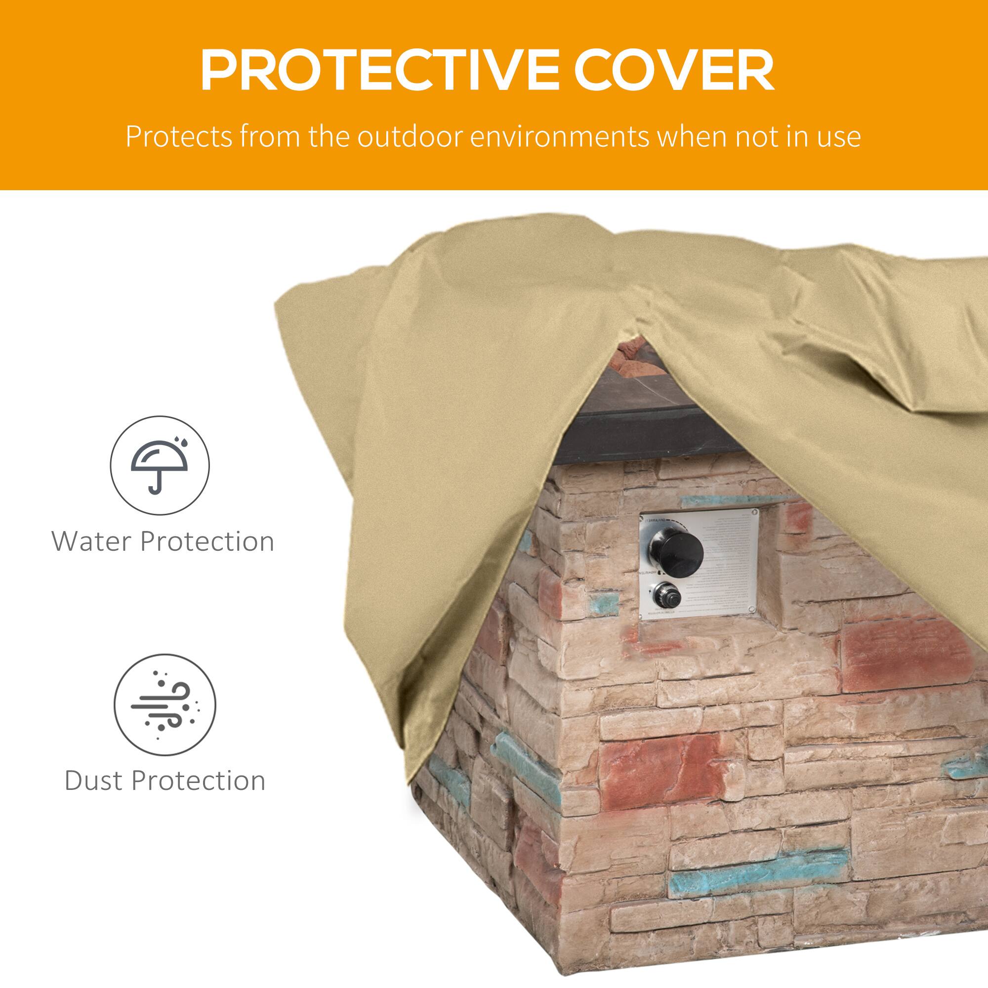 **PROTECTIVE COVER**  
Protects from the outdoor environments when not in use  

- Water Protection  
- Dust Protection