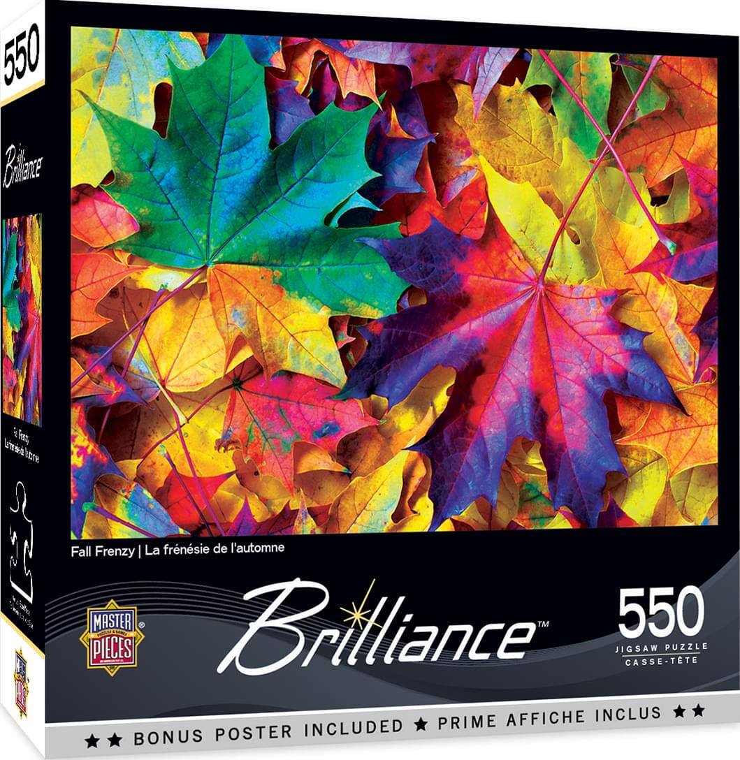 MasterPieces - Fall Frenzy 550 Piece Jigsaw Puzzle - Multi-Color