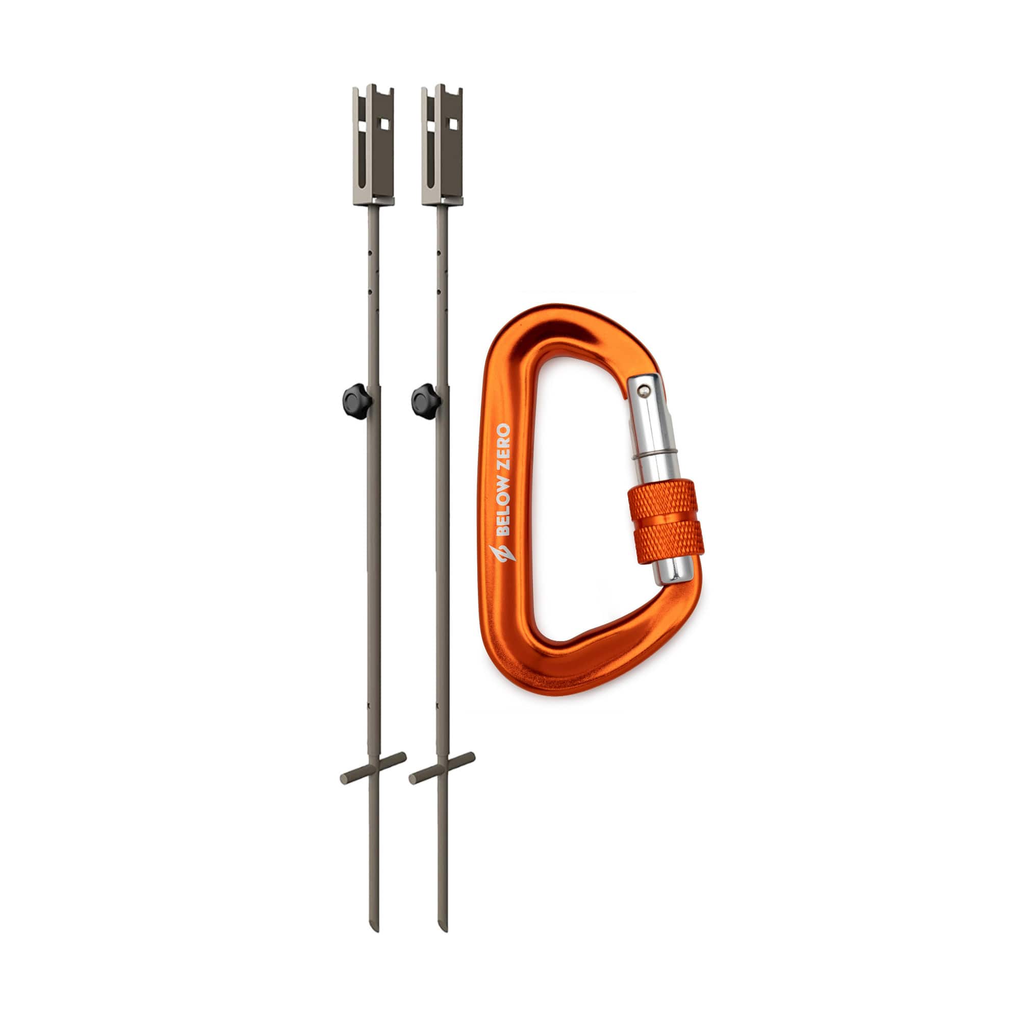 Cuddeback - Genius Adjustable Post Mount (2-Pack) with Carabiner