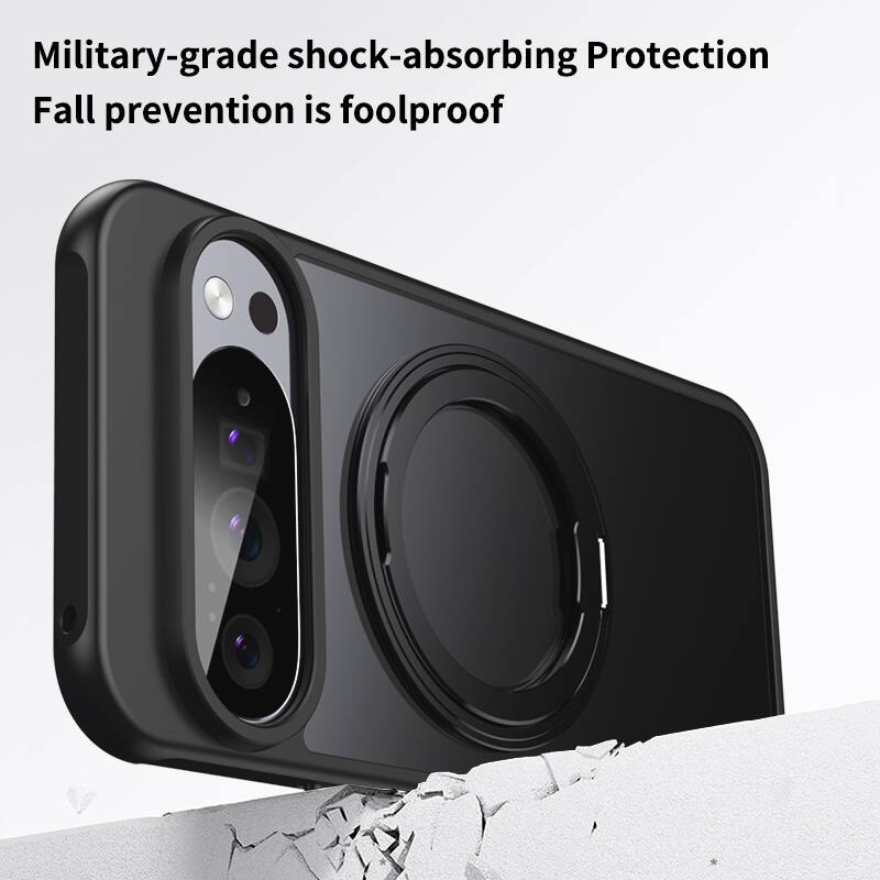 Military-grade shock-absorbing Protection  
Fall prevention is foolproof