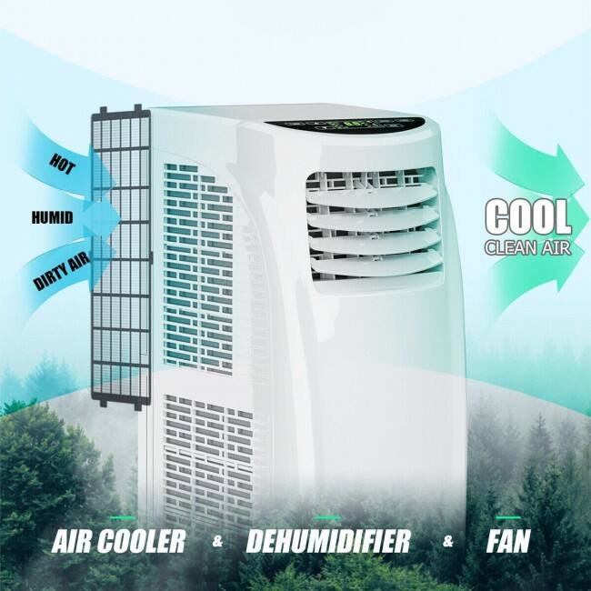 HOT HUMID DIRTY AIR COOL CLEAN AIR AIR COOLER & DEHUMIDIFIER & FAN
