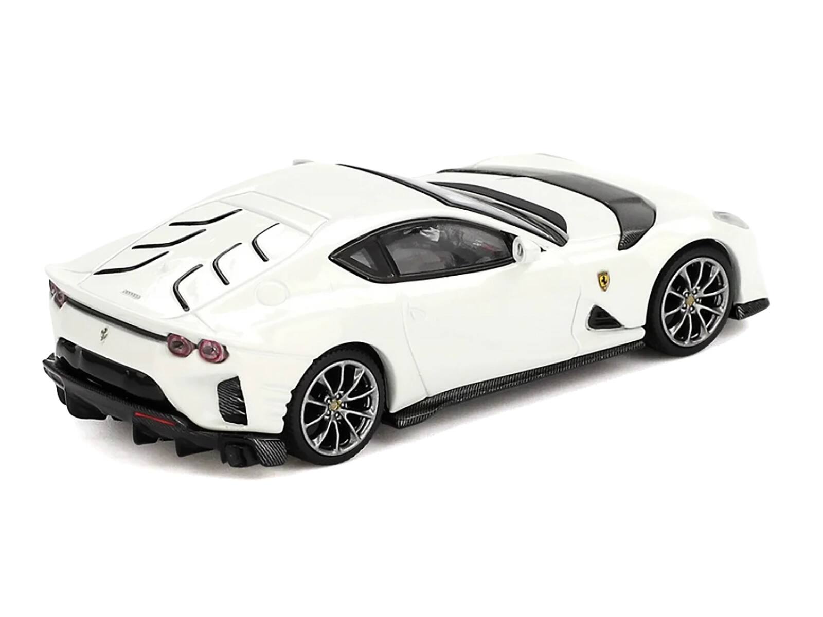 Ferrari 812 Competizione Bianco Avus 1/64 Diecast Model Car by BBR