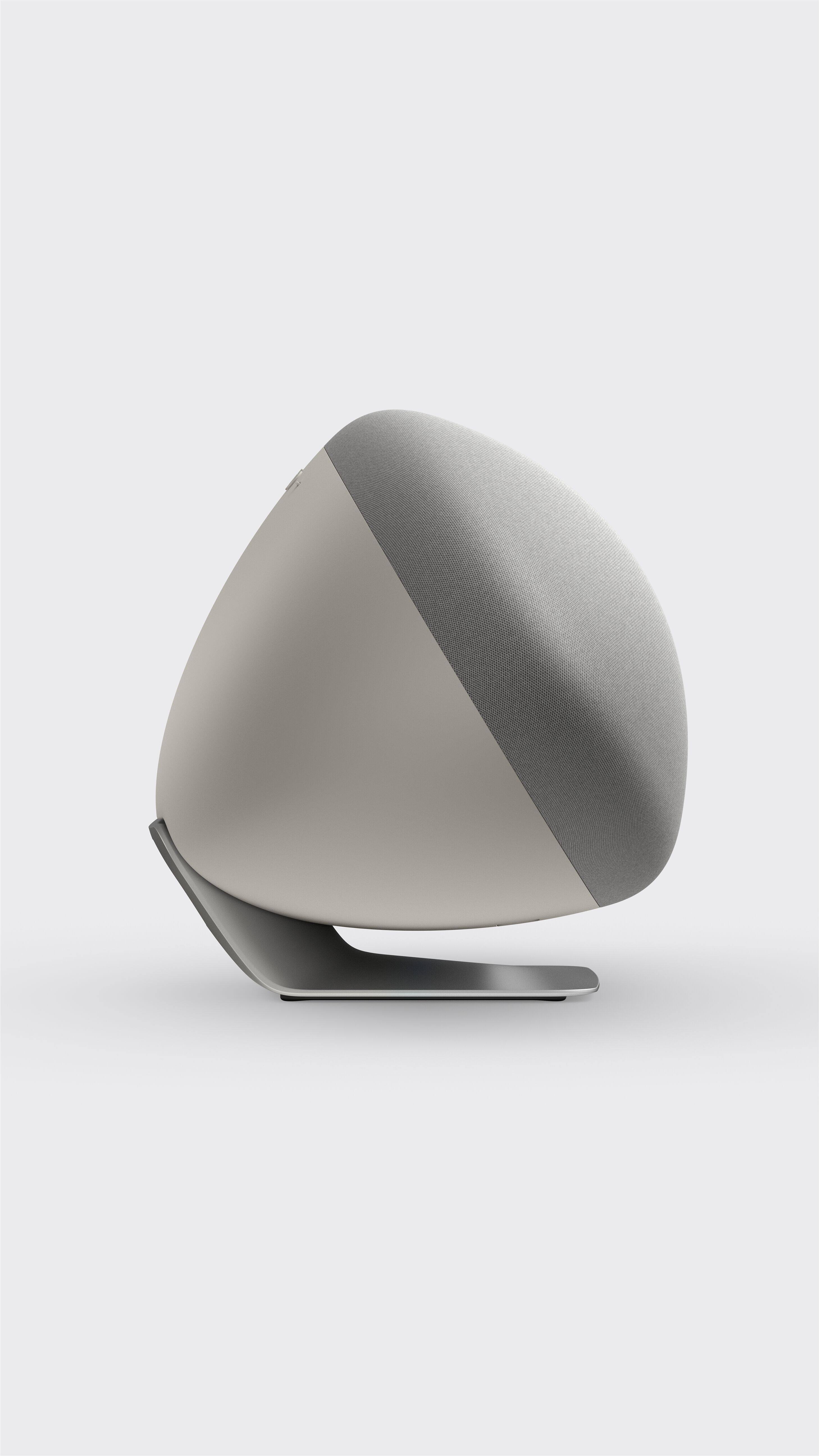 Angle. Bowers & Wilkins - Zeppelin Speaker with Wireless Streaming via iOS and Android Compatible Music App with Built-In Alexa - Pearl Grey.