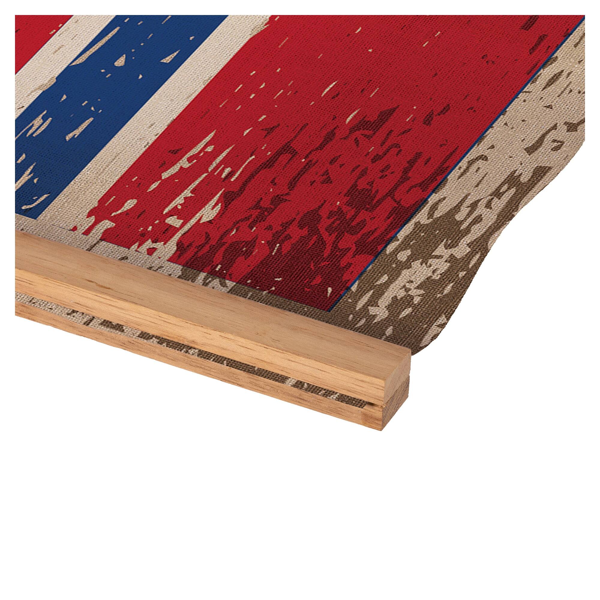 Alt View 3. Evergreen Enterprises - New York Rangers 36" x 54" Large Canvas Wall Art Tapestry with Wood Frame - Multicolor.