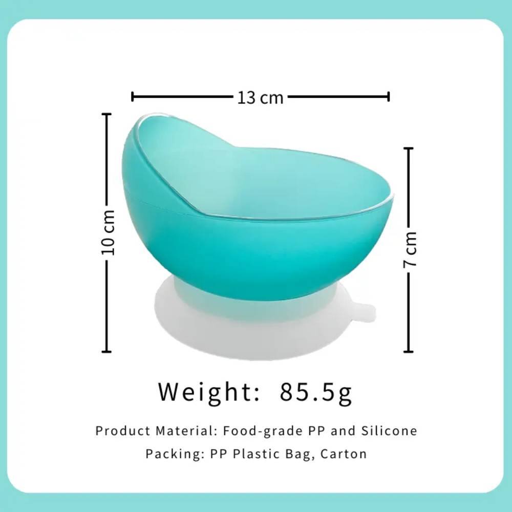 13 cm  
10 cm  
7 cm  

Weight: 85.5g  

Product Material: Food-grade PP and Silicone  
Packing: PP Plastic Bag, Carton