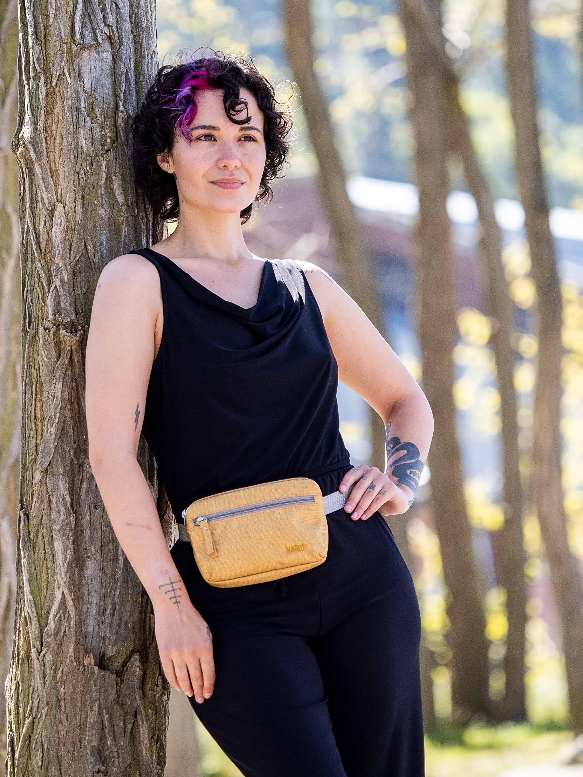 Alt View 1. Haiku - Haiku Hopper waistpack or crossbody sling - Honeycomb.