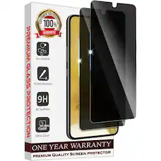 CUSTOMER 100% SATISFACTION GUARANTEE PREMIUM Zero Bubble GLASS Scratch Resistant X 9H 9H Hardness PROTECTION ONE Ultra Crystal 99.99% Clear YEAR SCREEN WARRANTY PREMIUM QUALITY