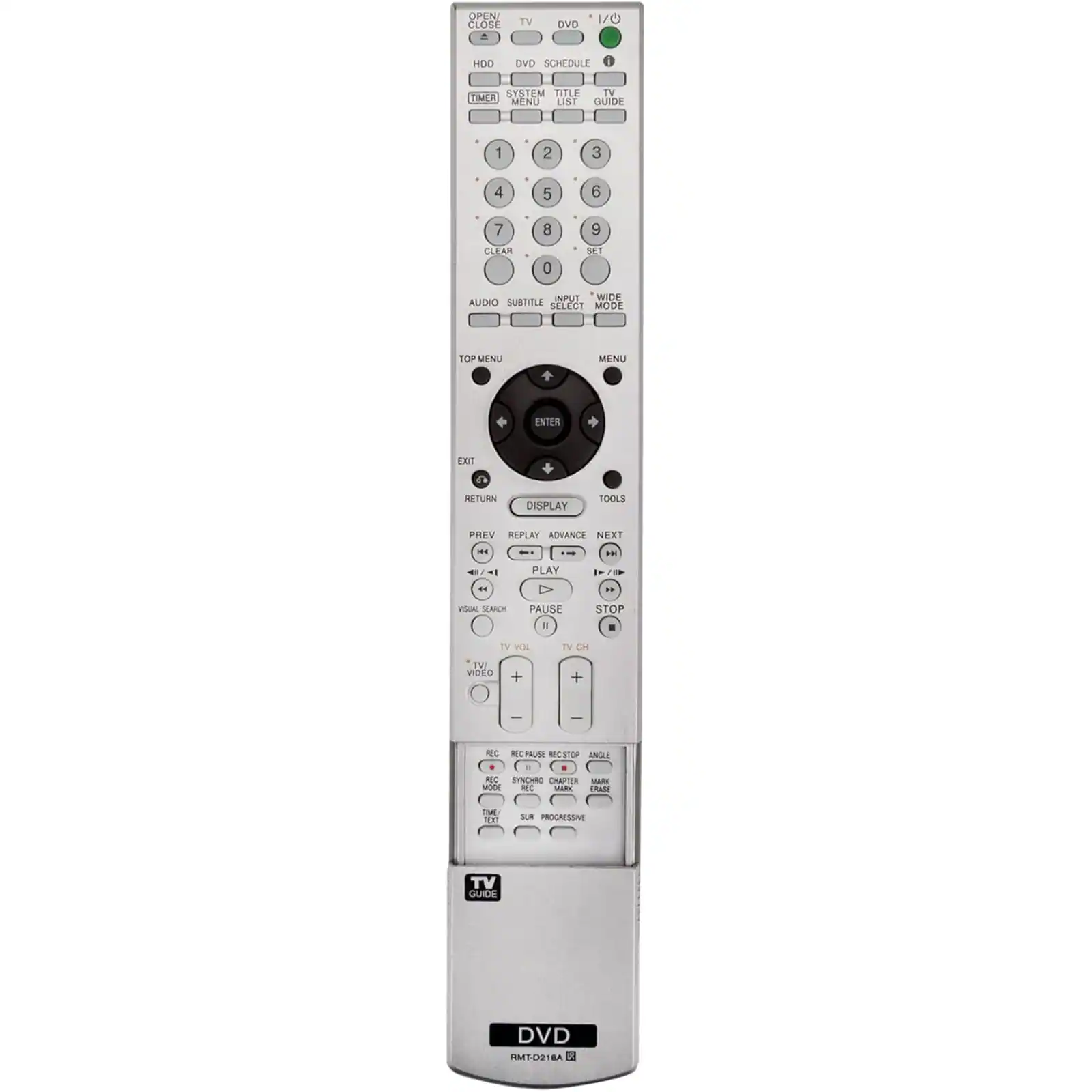 ZdalaMit - RMT-D218A Replacement Remote for Sony DVD Recorder RDR-HX715 RDRHX715 147936111 - Silver