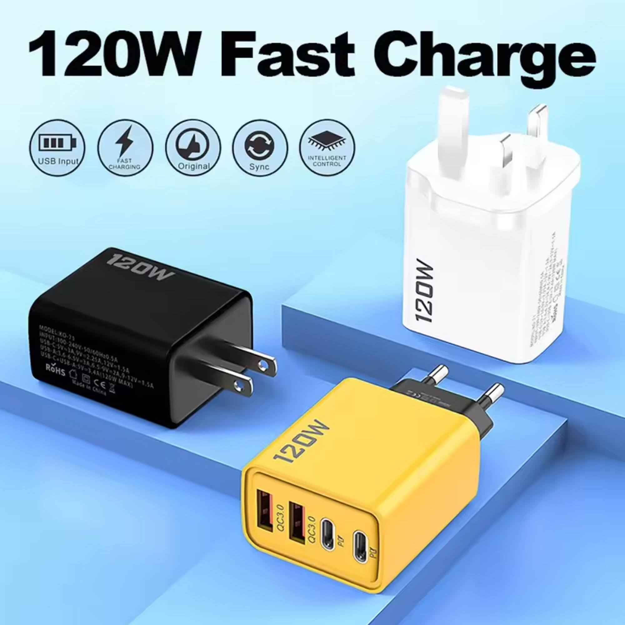 120W Fast Charge USB Input FAST CHARGING Original Sync INTELLIGENT CONTROL 120W MODEL: R0-11 MODAL INPUT X0-11 2404 50/60Hz 9 SA ROHS 2.250.12+ s4 B 4N/120 .76,9-12V-1.5A V-1.5A CE Z MAXI China 120W QC3.0 QC3.0 O PE P7 120W