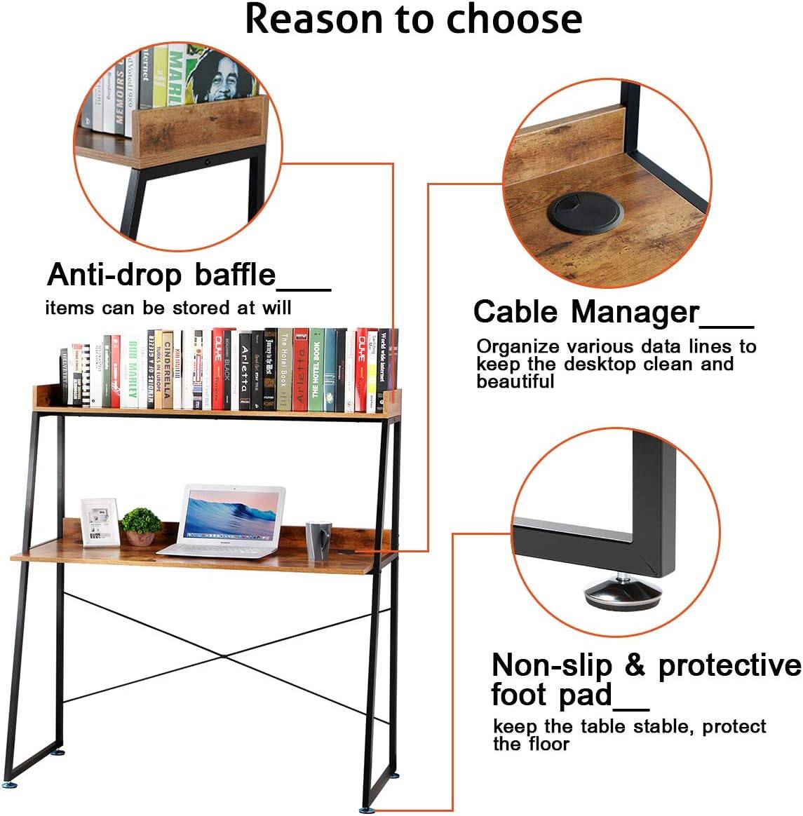 Reason to choose

Anti-drop baffle
items can be stored at will

Cable Manager
Organize various data lines to keep the desktop clean and beautiful

Non-slip & protective foot pad
keep the table stable, protect the floor