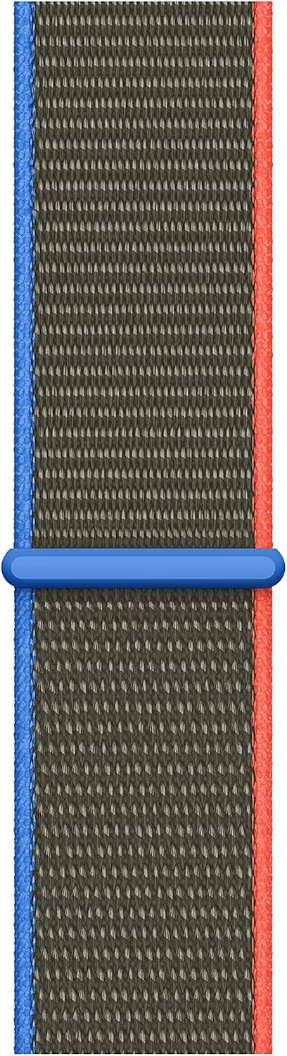 Alt View 1. Apple - Apple Watch Band - Sport Loop (40mm) - Olive - Regular - Beige.