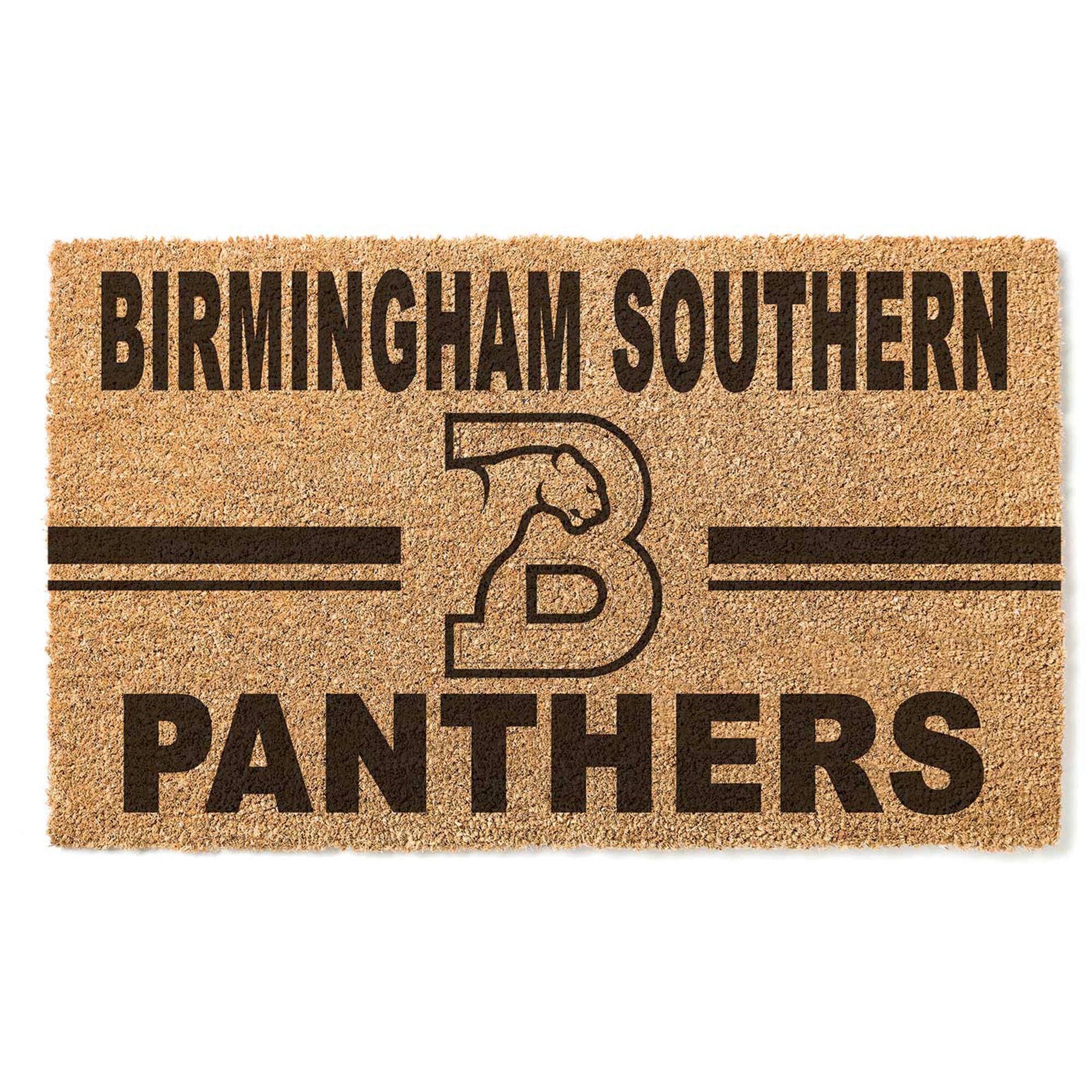 Birmingham-Southern Panthers 18" x 30" Team Logo Doormat