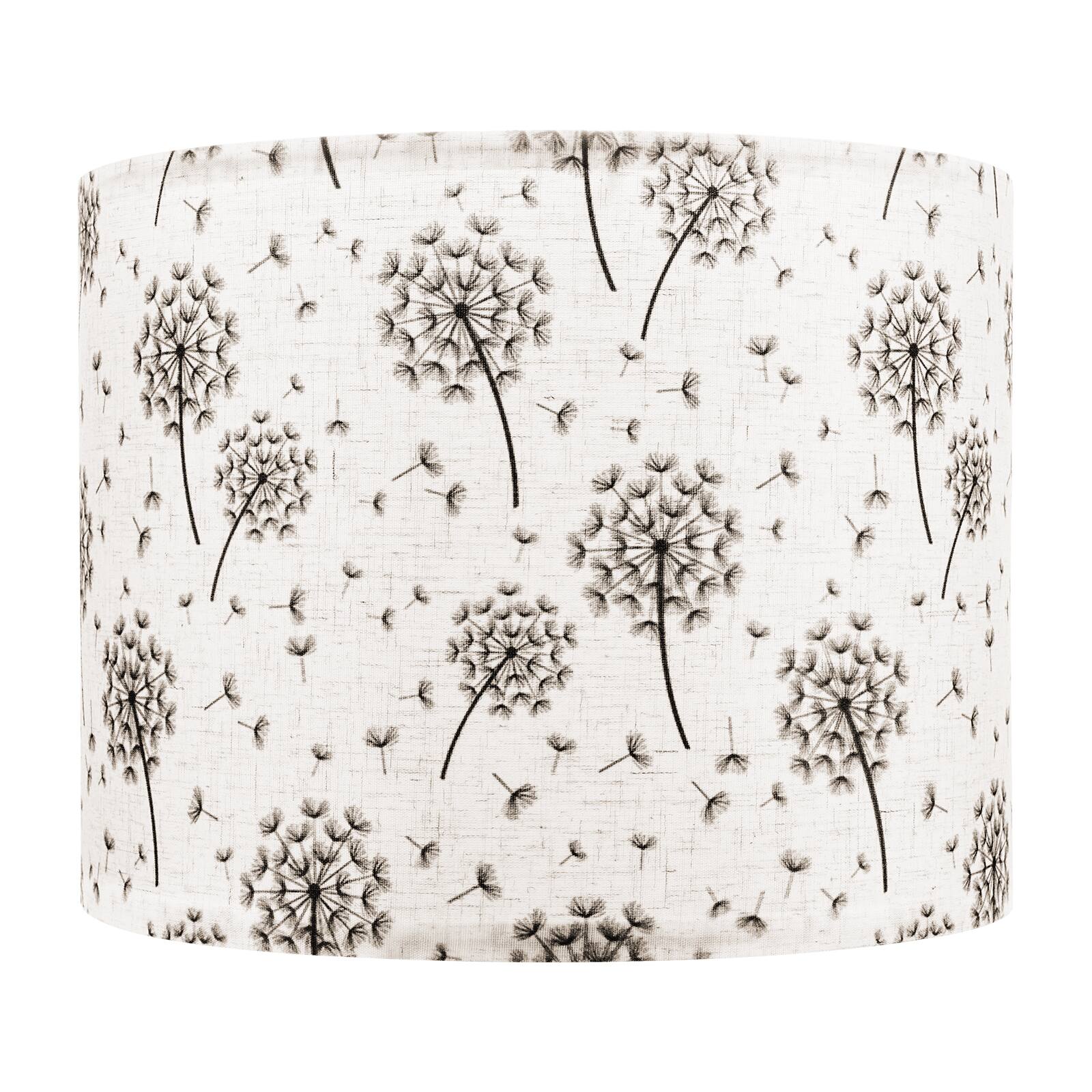 Alt View 5. VEVOR - Drum Lamp Shade 2 Set, 13 in Top x 13 in Bottom x 10 in High, Medium Drum Linen Lampshade, Replacement Lamp Shade - Black.