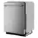 Left. Maytag - 24" Top Control Built-In Dishwasher with PowerBlast Cycle and PowerDry - Fingerprint Resistant Stainless Steel.